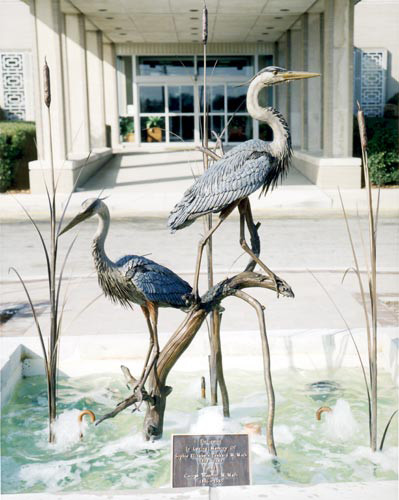 "Dolphin Fountain"